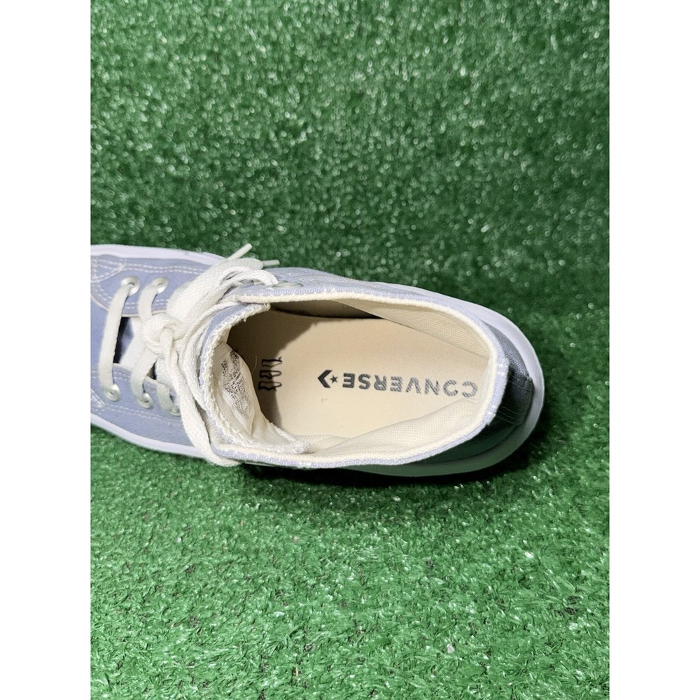 Converse Womens 10 CT All Star Move Platform Shoes Blue White High Top Sneakers - Picture 9 of 11